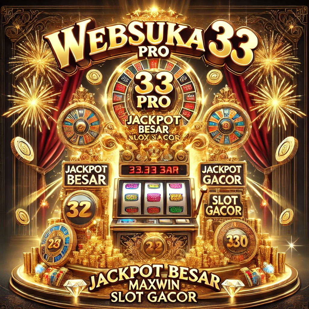 WEBSUKA33PRO: Situs Gacor Andalan dengan Peluang Jackpot Besar dan Maxwin Terjamin!